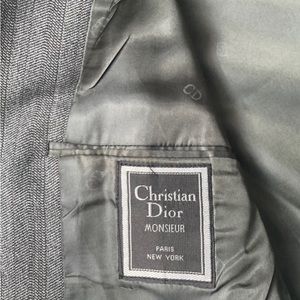 Christian Dior mens blazer size 44R